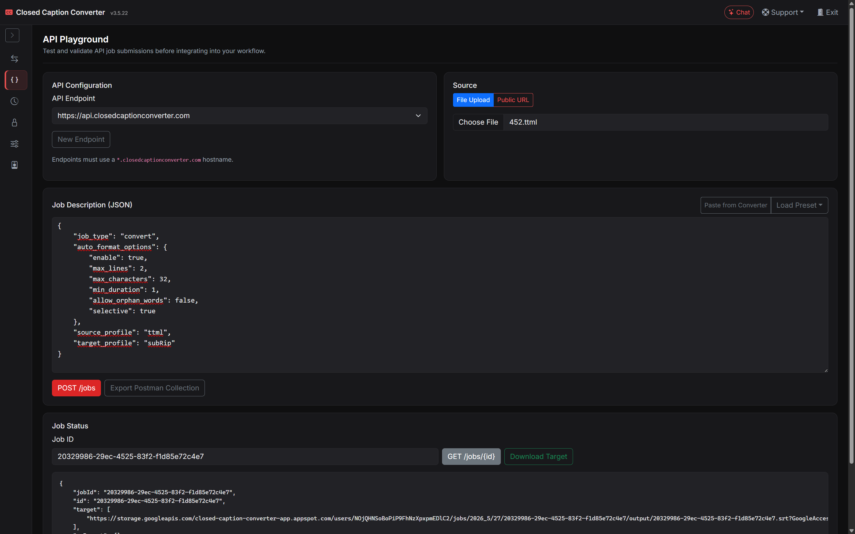 API Playground